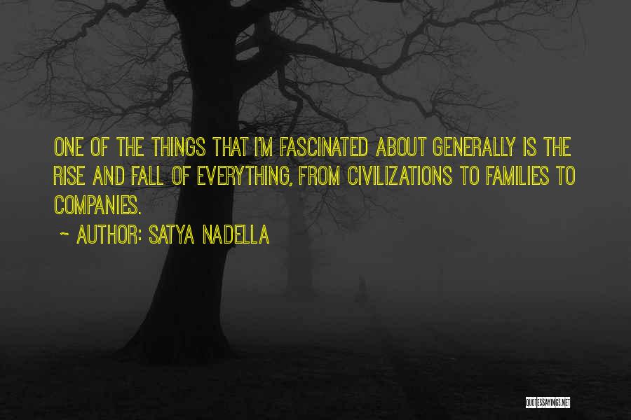 Rise And Fall Quotes By Satya Nadella