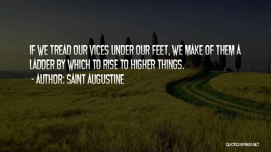 Rise Higher Quotes By Saint Augustine