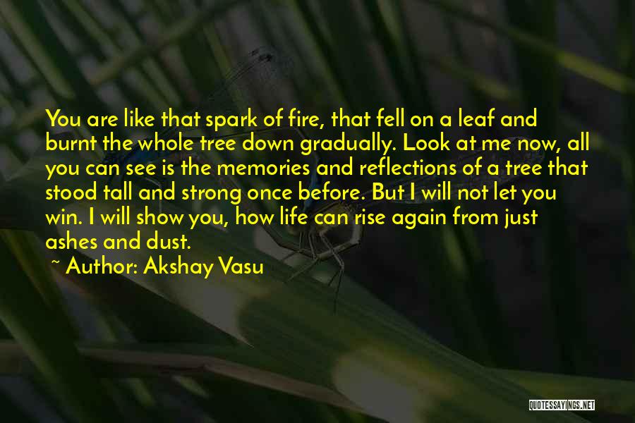 Rise Up From The Ashes Quotes By Akshay Vasu