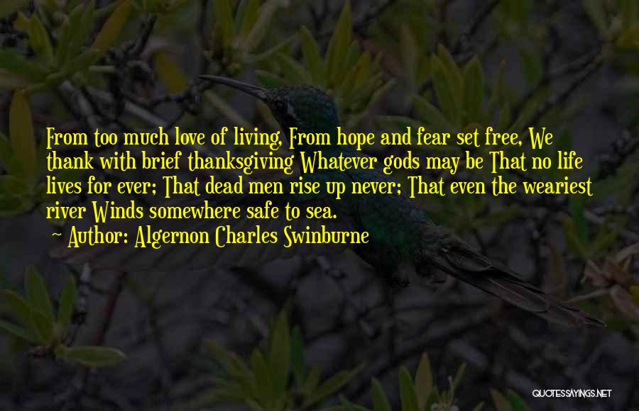Rise Up Love Quotes By Algernon Charles Swinburne