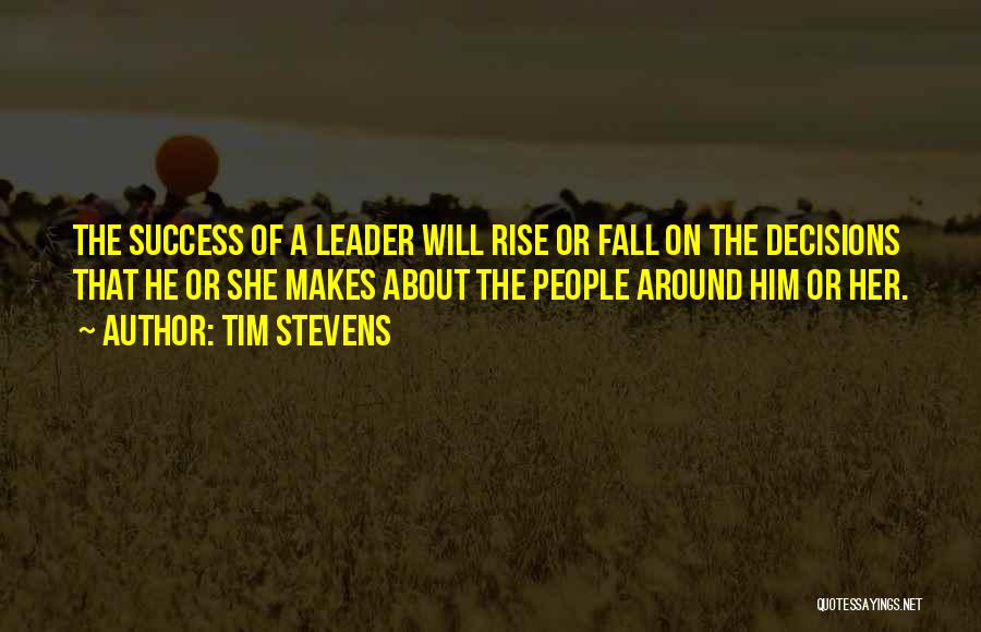 Rise Up When You Fall Quotes By Tim Stevens