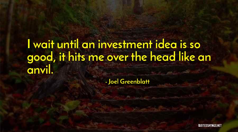 Riseborough Community Quotes By Joel Greenblatt Riseborough Community Quotes By Joel Greenblatt