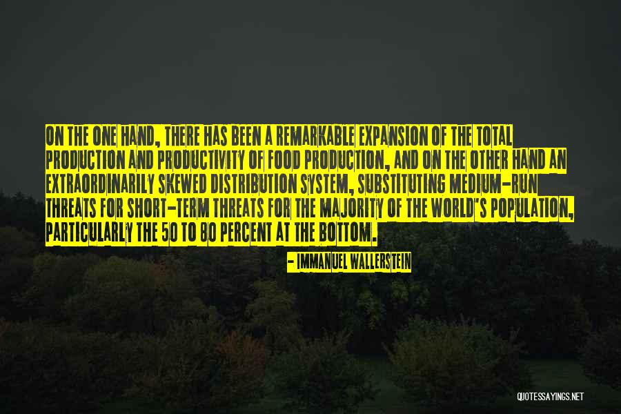 Rishelam Quotes By Immanuel Wallerstein Rishelam Quotes By Immanuel Wallerstein