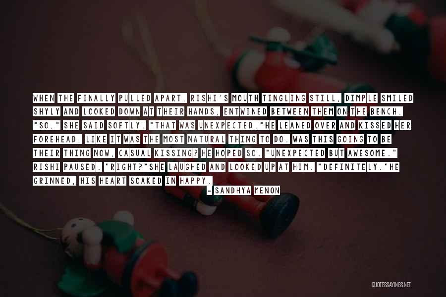 Rishi Love Quotes By Sandhya Menon Rishi Love Quotes By Sandhya Menon