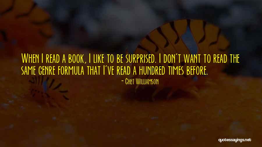 Rishonda Quotes By Chet Williamson Rishonda Quotes By Chet Williamson
