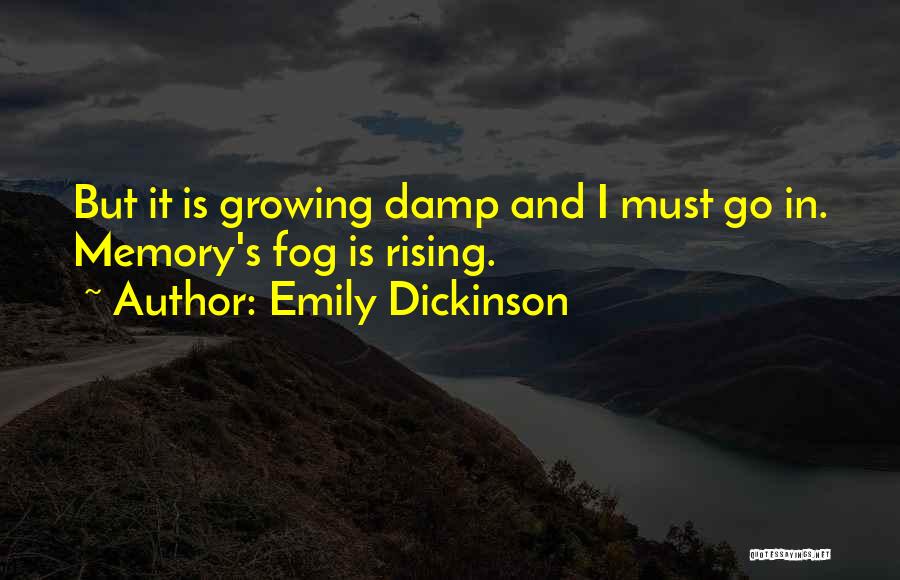 Rising Damp Quotes By Emily Dickinson