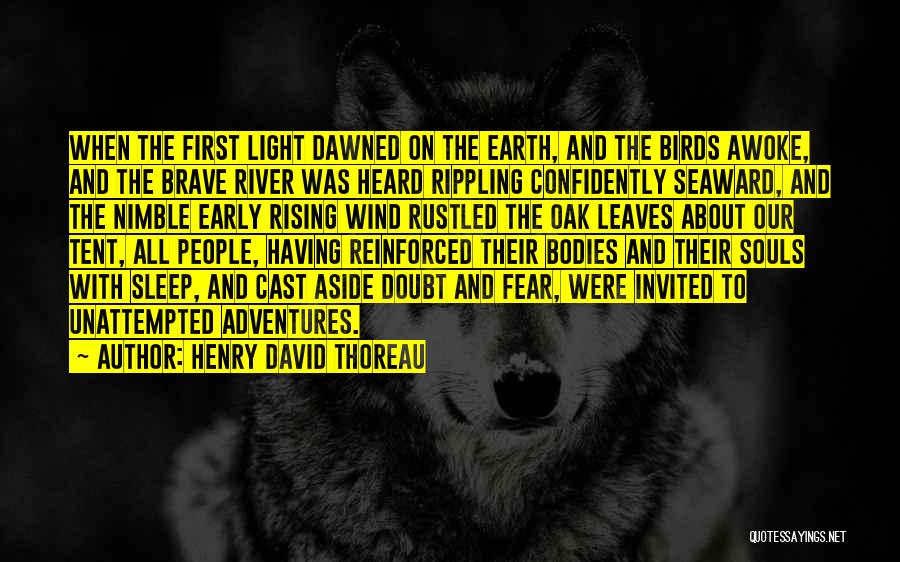 Rising Early Quotes By Henry David Thoreau