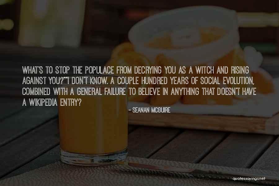 Rising From A Failure Quotes By Seanan McGuire Rising From A Failure Quotes By Seanan McGuire