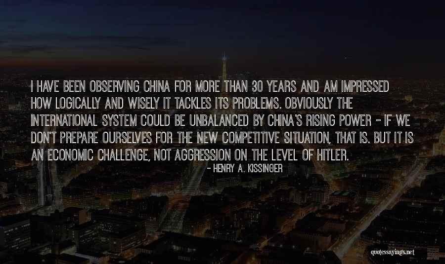 Rising From Challenges Quotes By Henry A. Kissinger