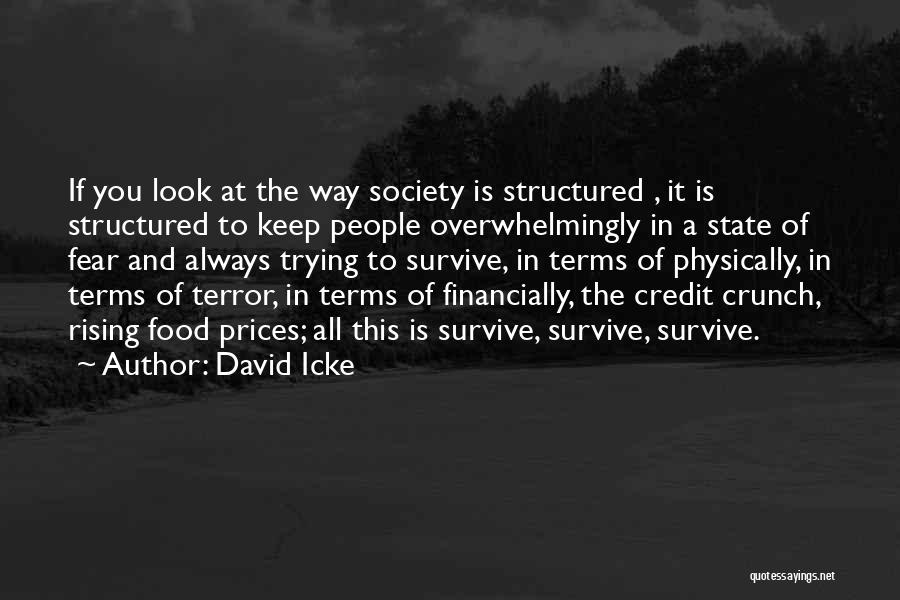 Rising Prices Quotes By David Icke