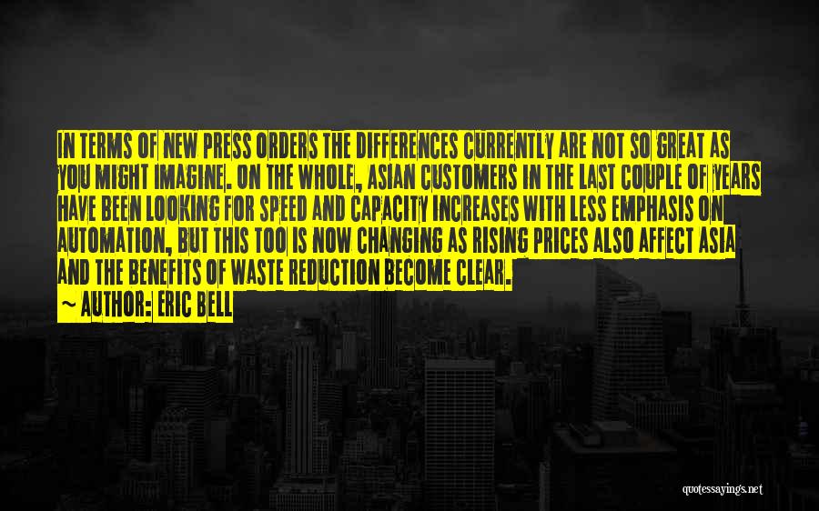 Rising Prices Quotes By Eric Bell