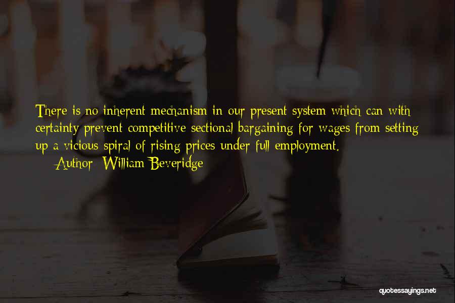 Rising Prices Quotes By William Beveridge