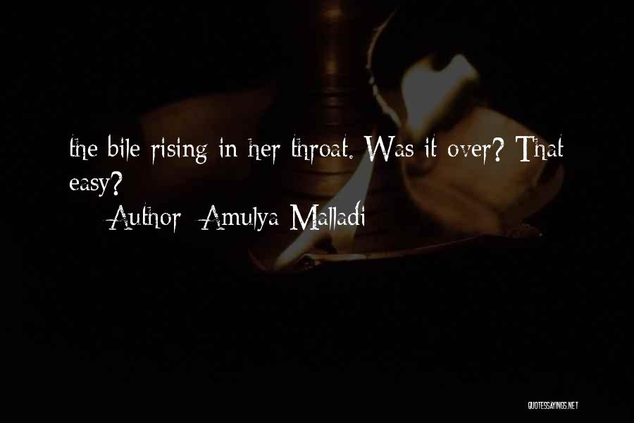 Rising Quotes By Amulya Malladi