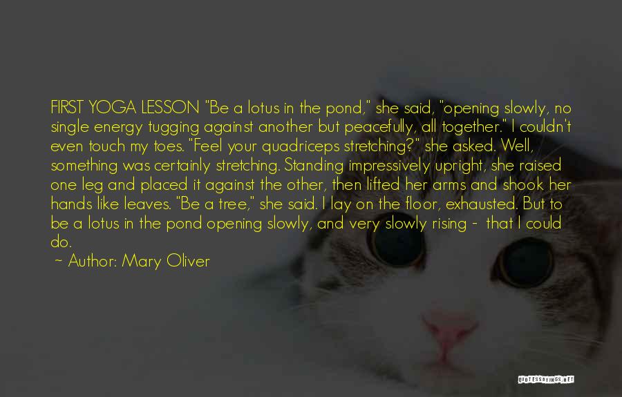 Rising Together Quotes By Mary Oliver