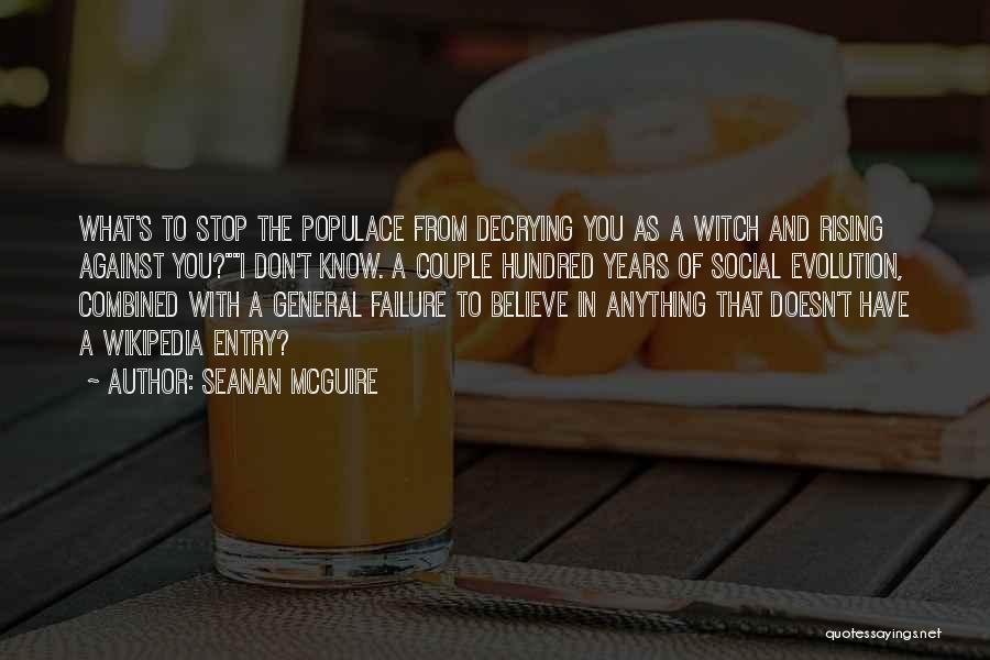 Rising Up From Failure Quotes By Seanan McGuire