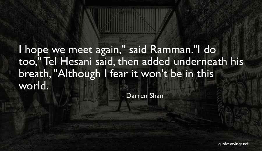 Rising Up To The Occasion Quotes By Darren Shan Rising Up To The Occasion Quotes By Darren Shan