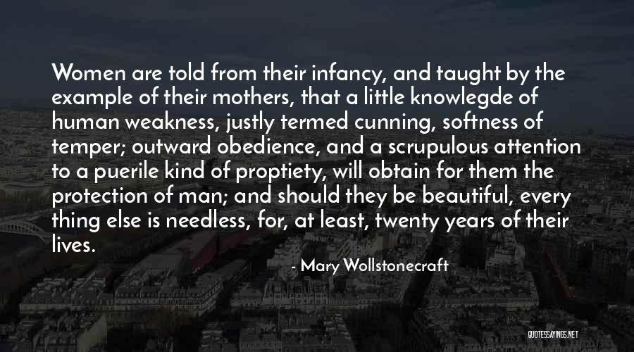 Risk Adverse Quotes By Mary Wollstonecraft