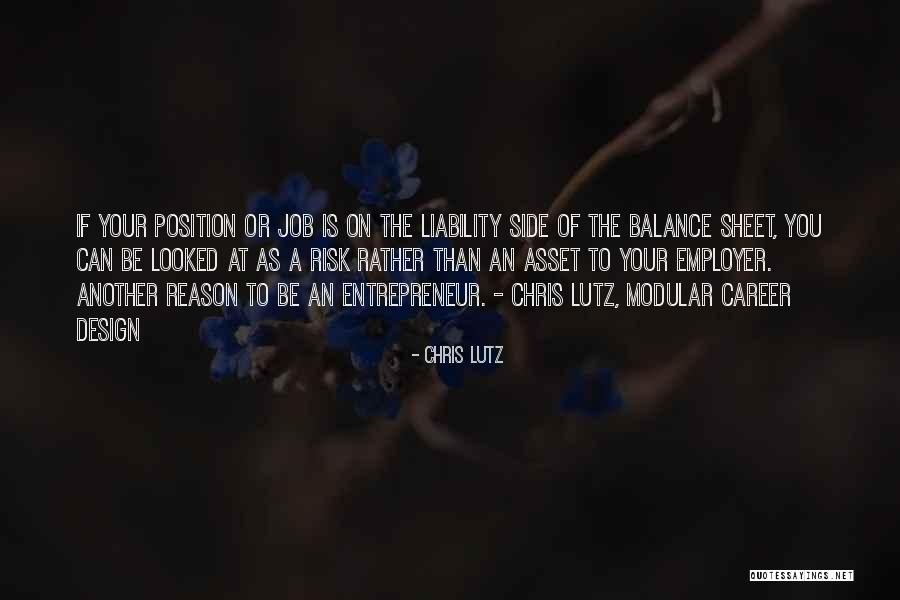 Risk Entrepreneurship Quotes By Chris Lutz