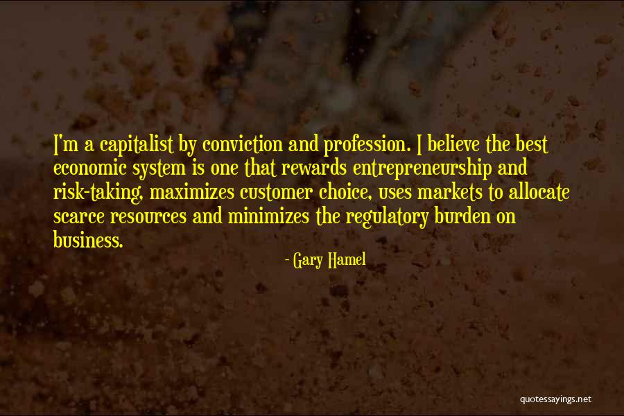 Risk Entrepreneurship Quotes By Gary Hamel