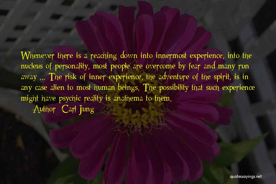 Risk Fear Quotes By Carl Jung