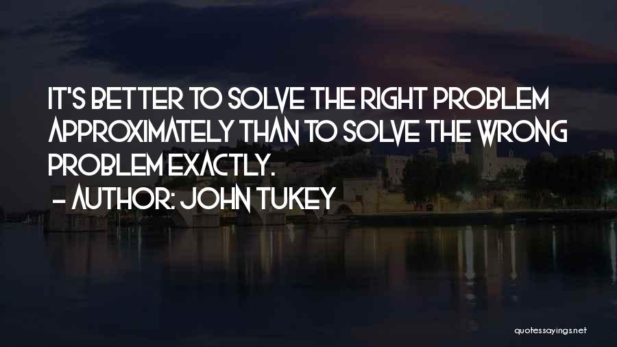 Risk Management Quotes By John Tukey