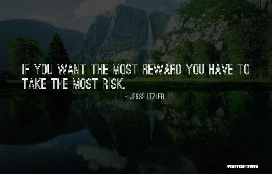 Risk Reward Quotes By Jesse Itzler