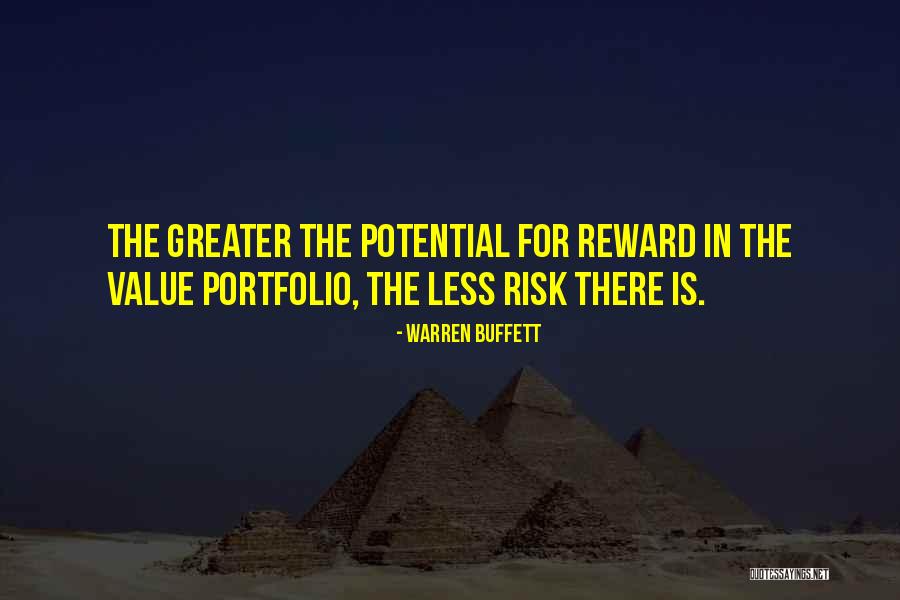 Risk Reward Quotes By Warren Buffett