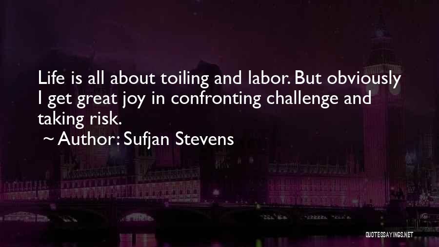 Risk Taking And Life Quotes By Sufjan Stevens