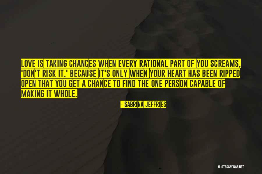 Risk Taking In Love Quotes By Sabrina Jeffries Risk Taking In Love Quotes By Sabrina Jeffries