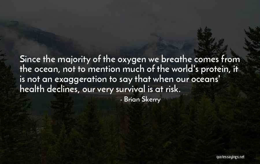 Risk The World Quotes By Brian Skerry