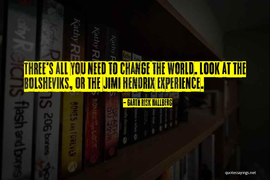 Risk The World Quotes By Garth Risk Hallberg