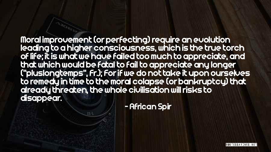 Risks In Life Quotes By African Spir Risks In Life Quotes By African Spir