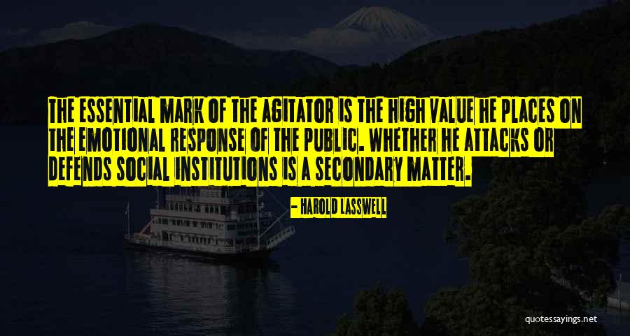 Risolutore Quotes By Harold Lasswell Risolutore Quotes By Harold Lasswell