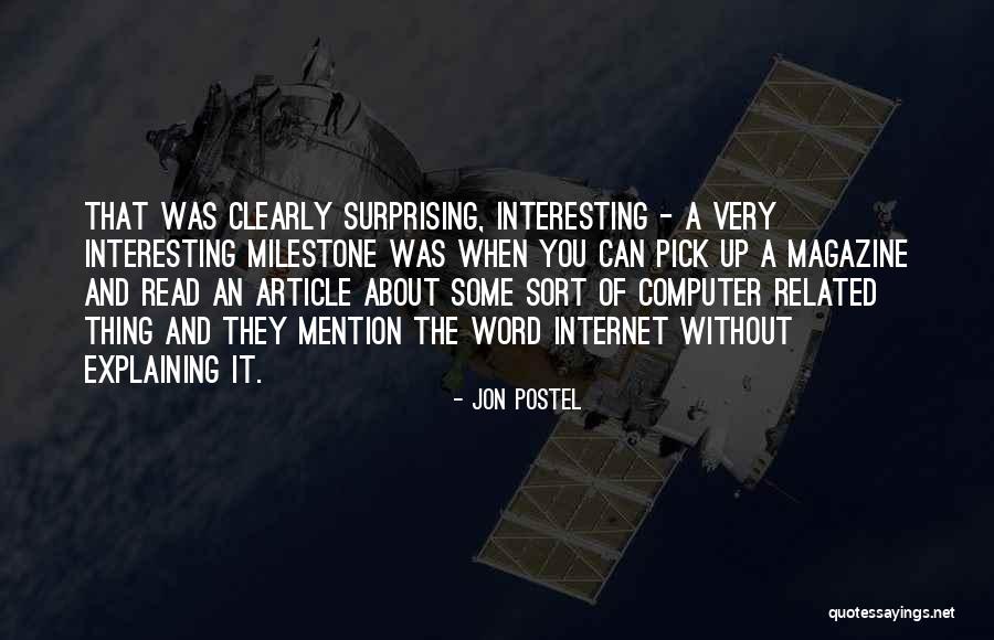 Risultati Serie Quotes By Jon Postel Risultati Serie Quotes By Jon Postel