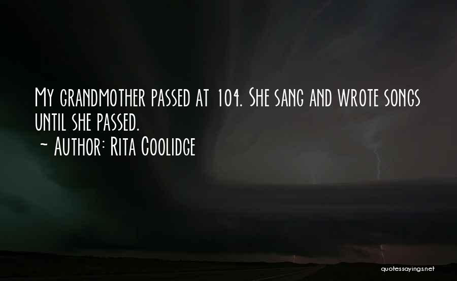 Rita Coolidge Quotes 2100275