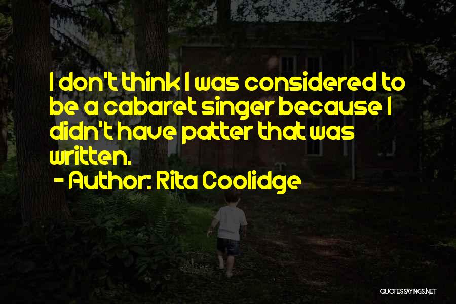 Rita Coolidge Quotes 707696