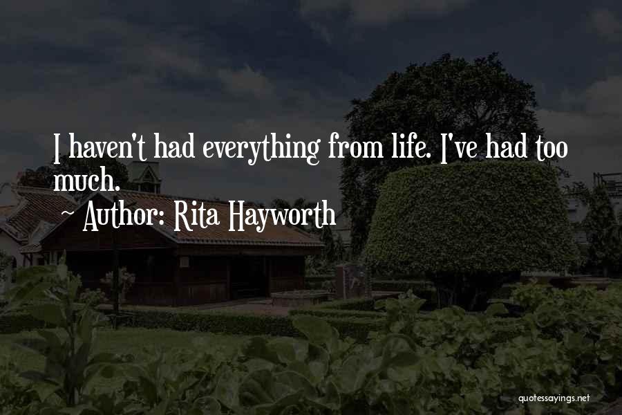 Rita Hayworth Quotes 2008960