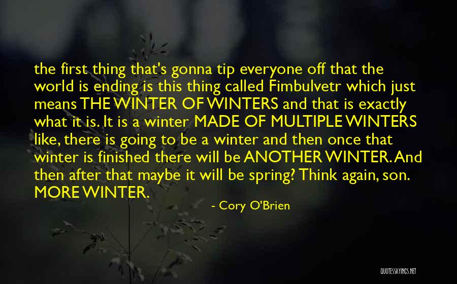 Rita Springer Quotes By Cory O'Brien Rita Springer Quotes By Cory O'Brien