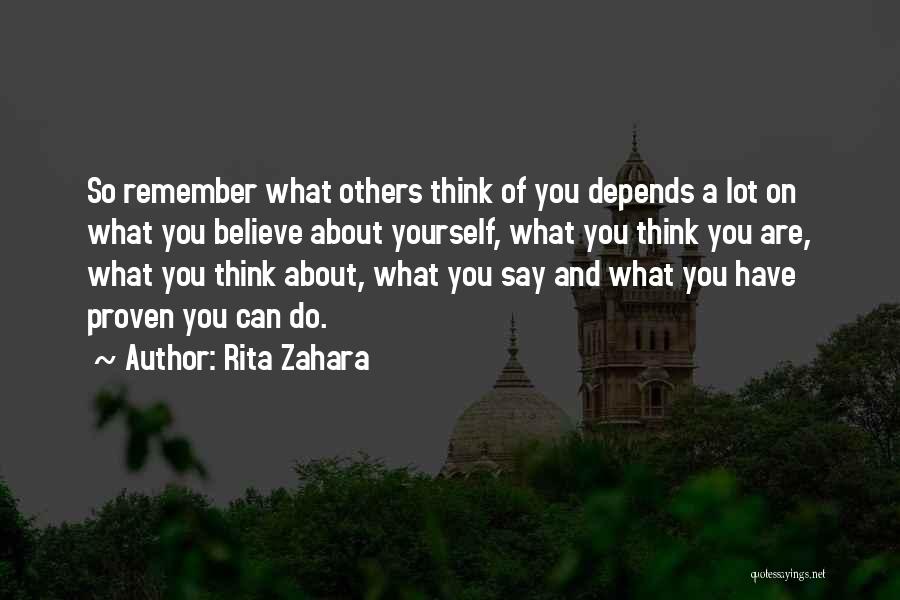 Rita Zahara Quotes 1175991
