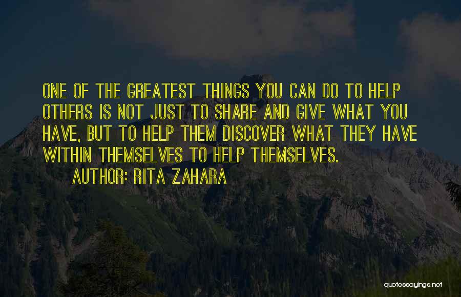 Rita Zahara Quotes 1909308