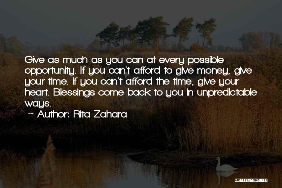 Rita Zahara Quotes 746633