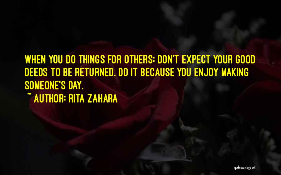 Rita Zahara Quotes 878308