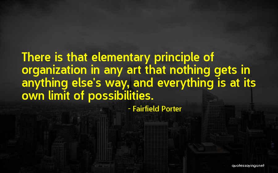 Ritchen School Quotes By Fairfield Porter Ritchen School Quotes By Fairfield Porter