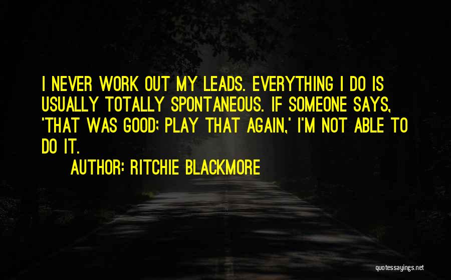 Ritchie Blackmore Quotes 1675195
