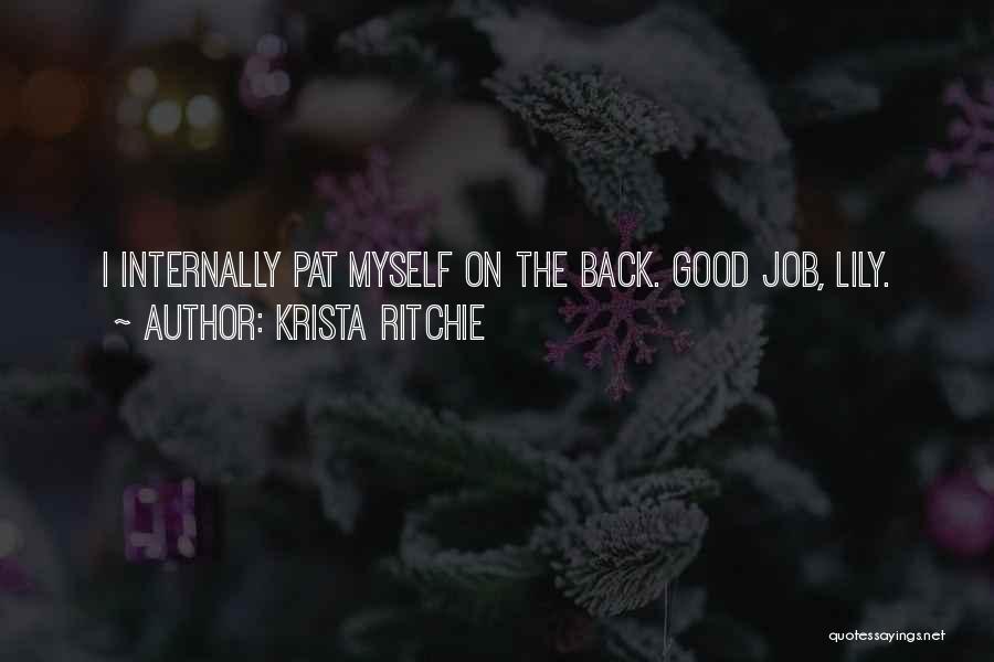 Ritchie Quotes By Krista Ritchie