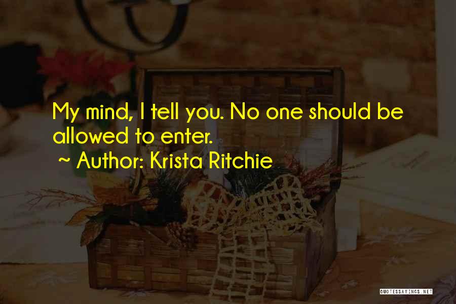 Ritchie Quotes By Krista Ritchie