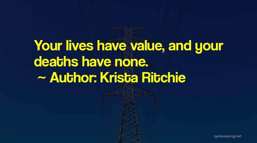 Ritchie Quotes By Krista Ritchie