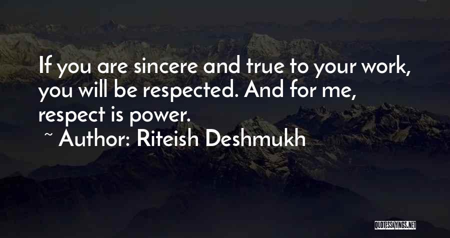 Riteish Deshmukh Quotes 1066026