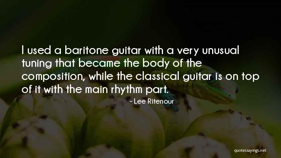 Ritenour Quotes By Lee Ritenour Ritenour Quotes By Lee Ritenour