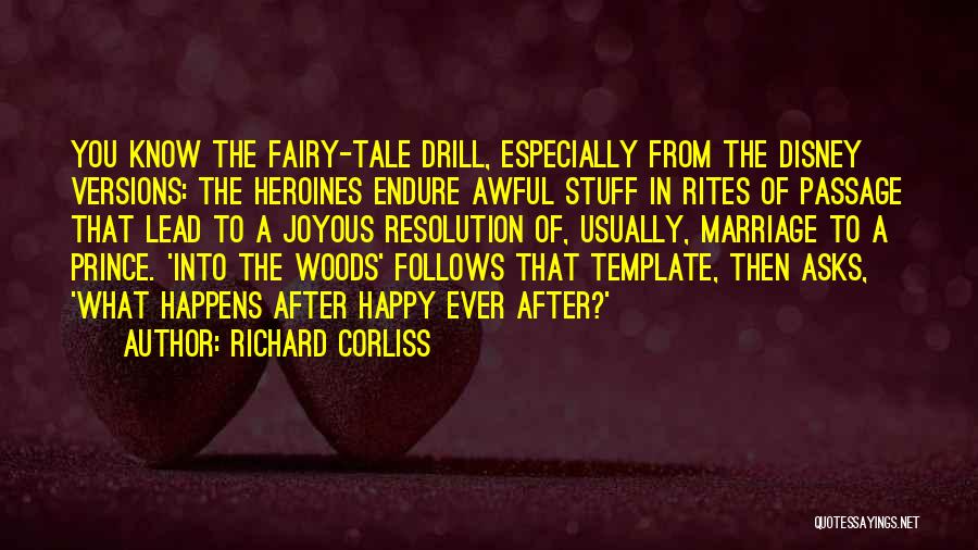 Rites Of Passage Quotes By Richard Corliss